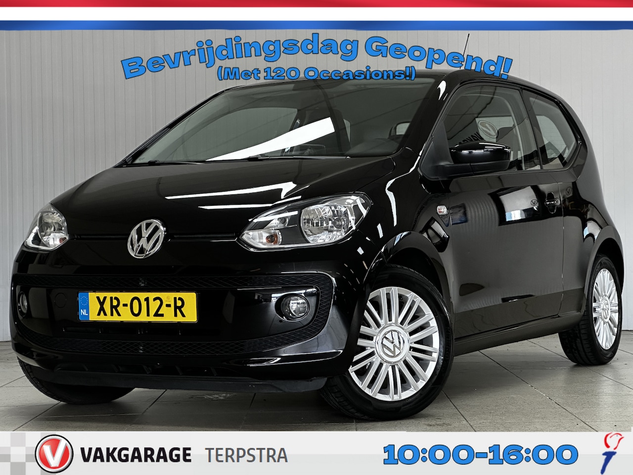 Volkswagen Up! - 1.0 high up!/ 15'' LMV/ Navi/ Airco/ Stoelverw!./ Boordcomputer/ Bluetooth/ Elek. pakket/ - AutoWereld.nl