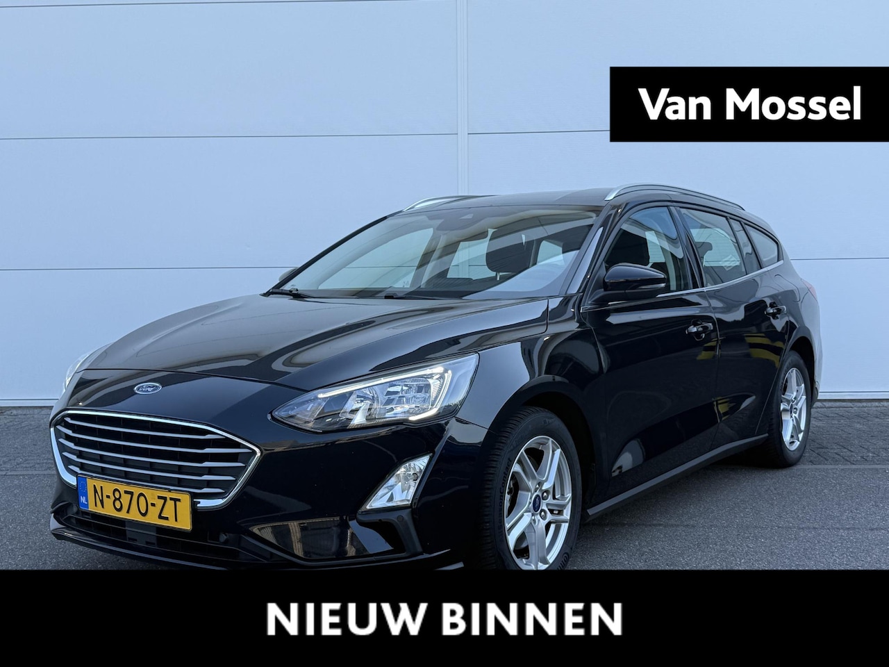 Ford Focus Wagon - 1.0 EcoBoost Hybrid Trend Edition Business LMV | Parkeersensoren V/A | Camera | Navigatie - AutoWereld.nl