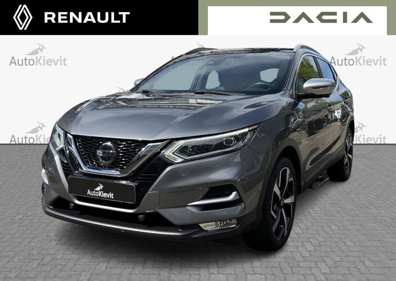 Nissan Qashqai - 1.2 Tekna + - Automaat / Panoramadak / 360 camera / Geheugenstoelen / - AutoWereld.nl