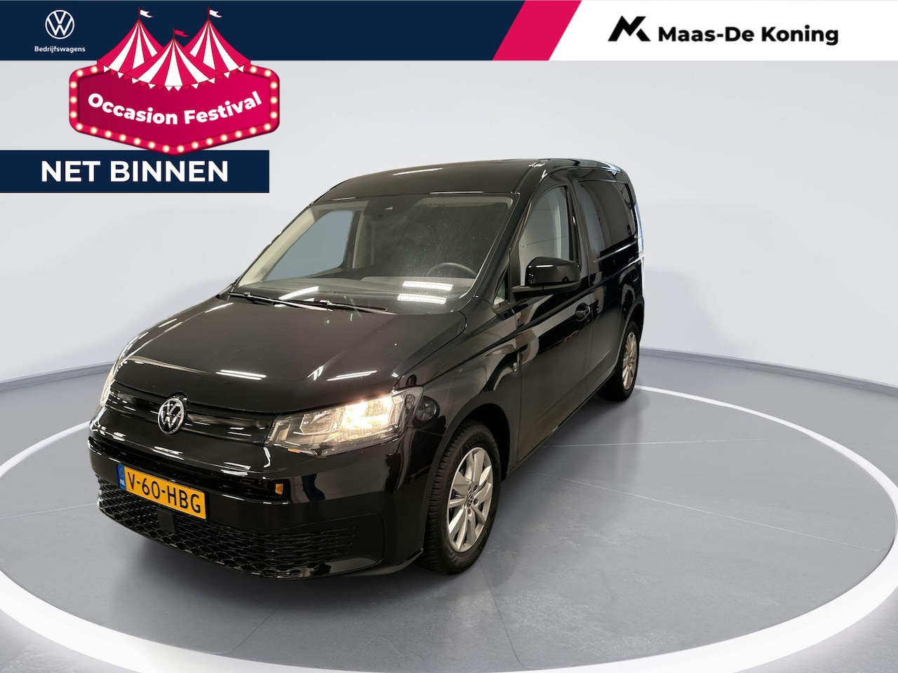 Volkswagen Caddy Cargo - 2.0 Tdi 122pk DSG Style · Apple/Android Car Play · Cruise Control · Tussenschot · Vloerpla - AutoWereld.nl