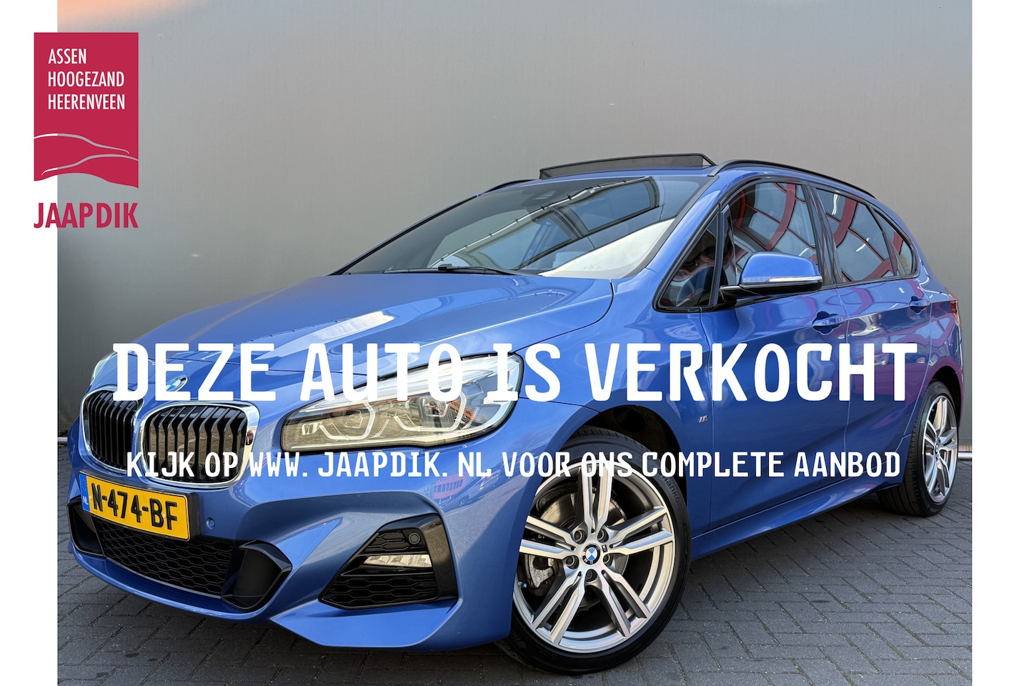 BMW 2-serie Active Tourer - BWJ 2018 220i HIGH EXECUTIVE 192 PK M-SPORT AUTOMAAT TREKHAAK / NAVI / CLIMA / CRUISE / HE - AutoWereld.nl