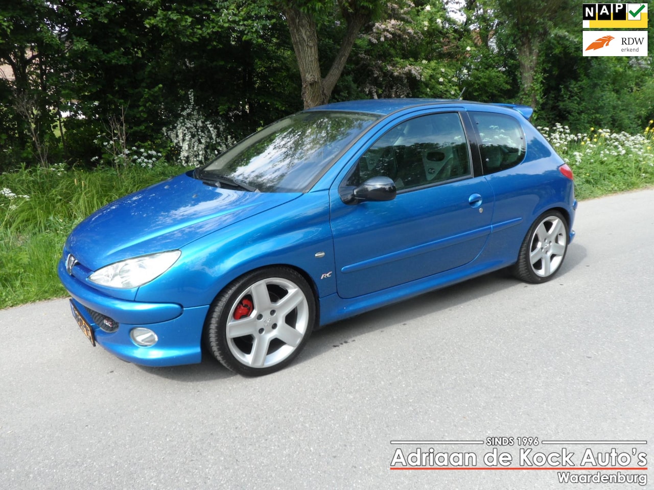 Peugeot 206 - 2.0-16V RC 2.0-16V RC 130KW - AutoWereld.nl