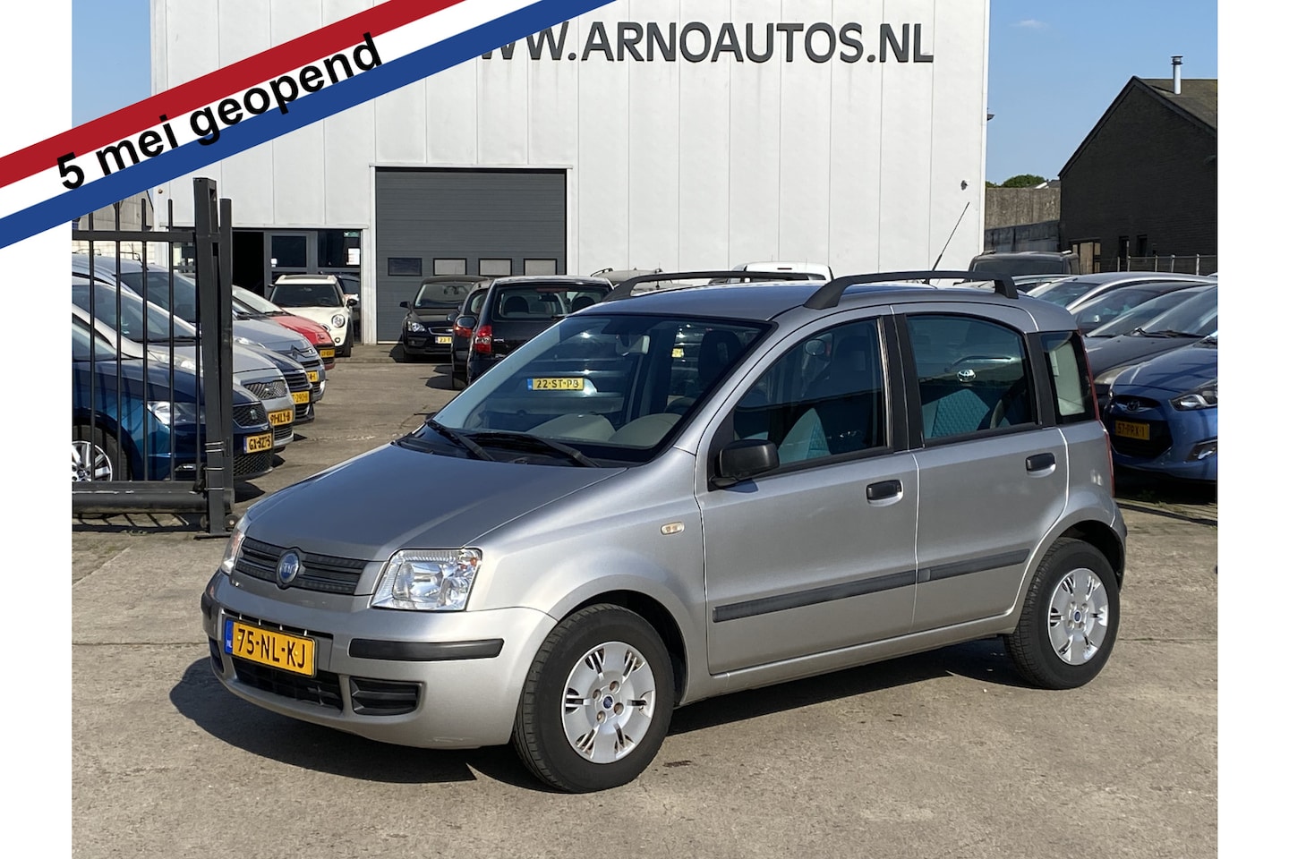 Fiat Panda - 1.2 Dynamic 1.2 Dynamic 5-DEURS, 104.980 KM NAP, APK TOT 02-05-26, STUURBEKRACHTIGING, ELEK-RAMEN, RAD - AutoWereld.nl