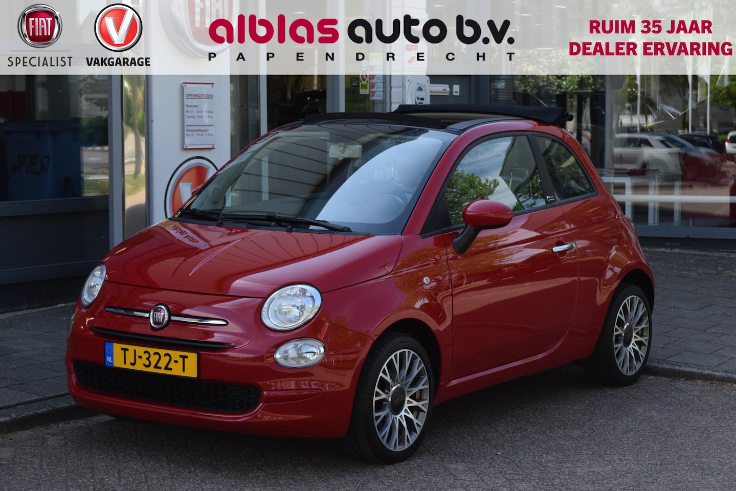 Fiat 500 C - 80pk Turbo Popstar|U-Connect 5"|16"lm|Cruise| Fiat 500 C 80pk Turbo Popstar|U-Connect 5"|1 - AutoWereld.nl