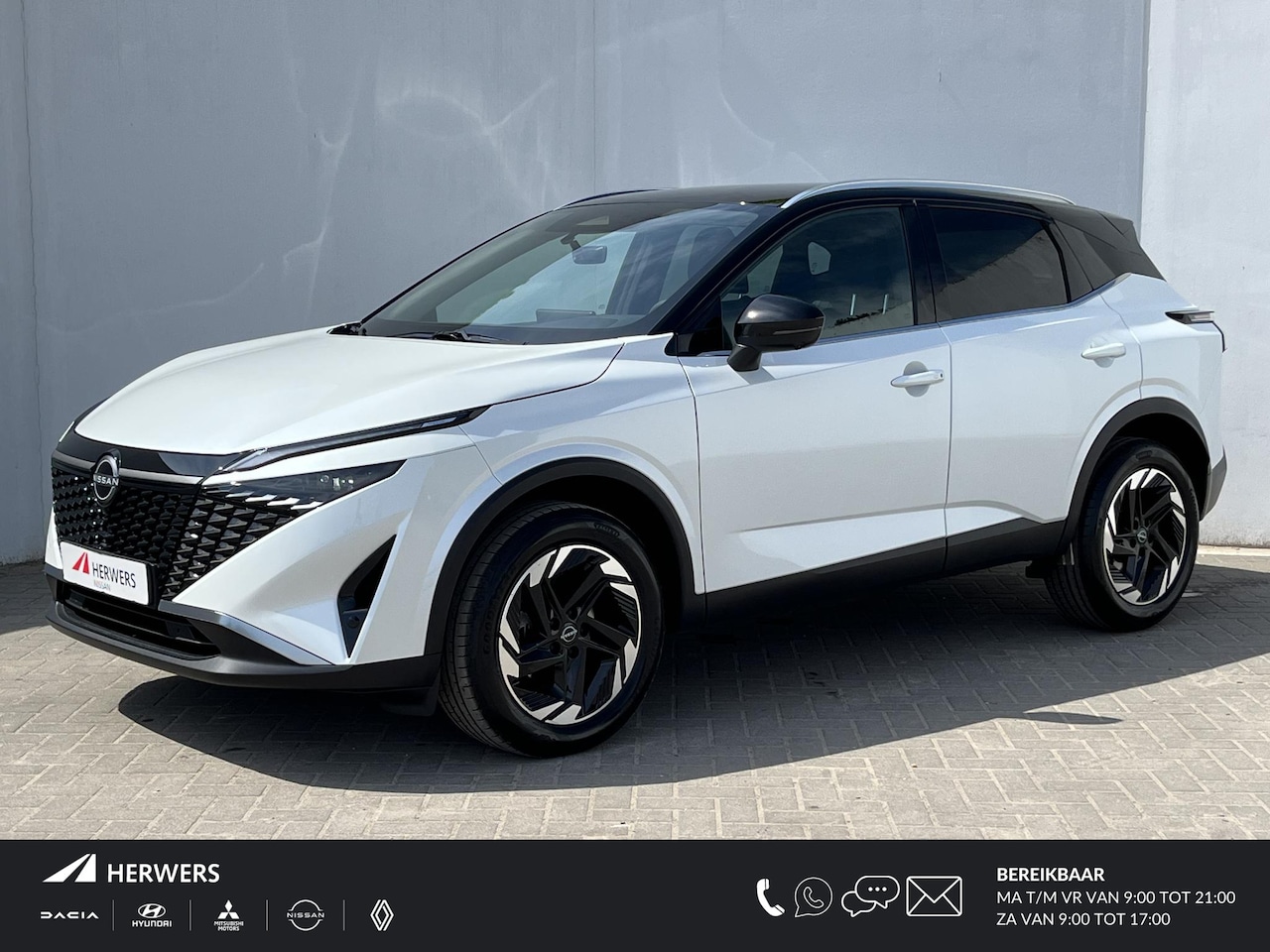 Nissan Qashqai - 1.3 MHEV Xtronic N-Connecta Automaat / Als NIEUW! / Nieuwe model Face Lift / Trekgewicht 1 - AutoWereld.nl