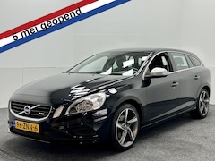 Volvo V60 - 1.6 T3 *R-Design* 1/2 Leder / Navigatie / Afn. Trekhaak / Cruise Control / ECC Clima / Blu