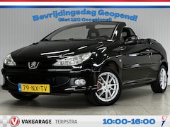 Peugeot 206 CC - 1.6-16V/ D-Riem verv: 90.000 KM/ Elek. Kap/ Clima/ Elek. pakket/ Bluetooth/ AUX & USB/ LED