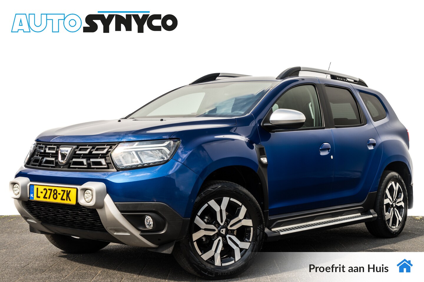 Dacia Duster - 1.0 TCe Bi-Fuel Prestige | Trekhaak | 17 inch LMV | Camera | Keyless | Treeplanken | 1e Ei - AutoWereld.nl