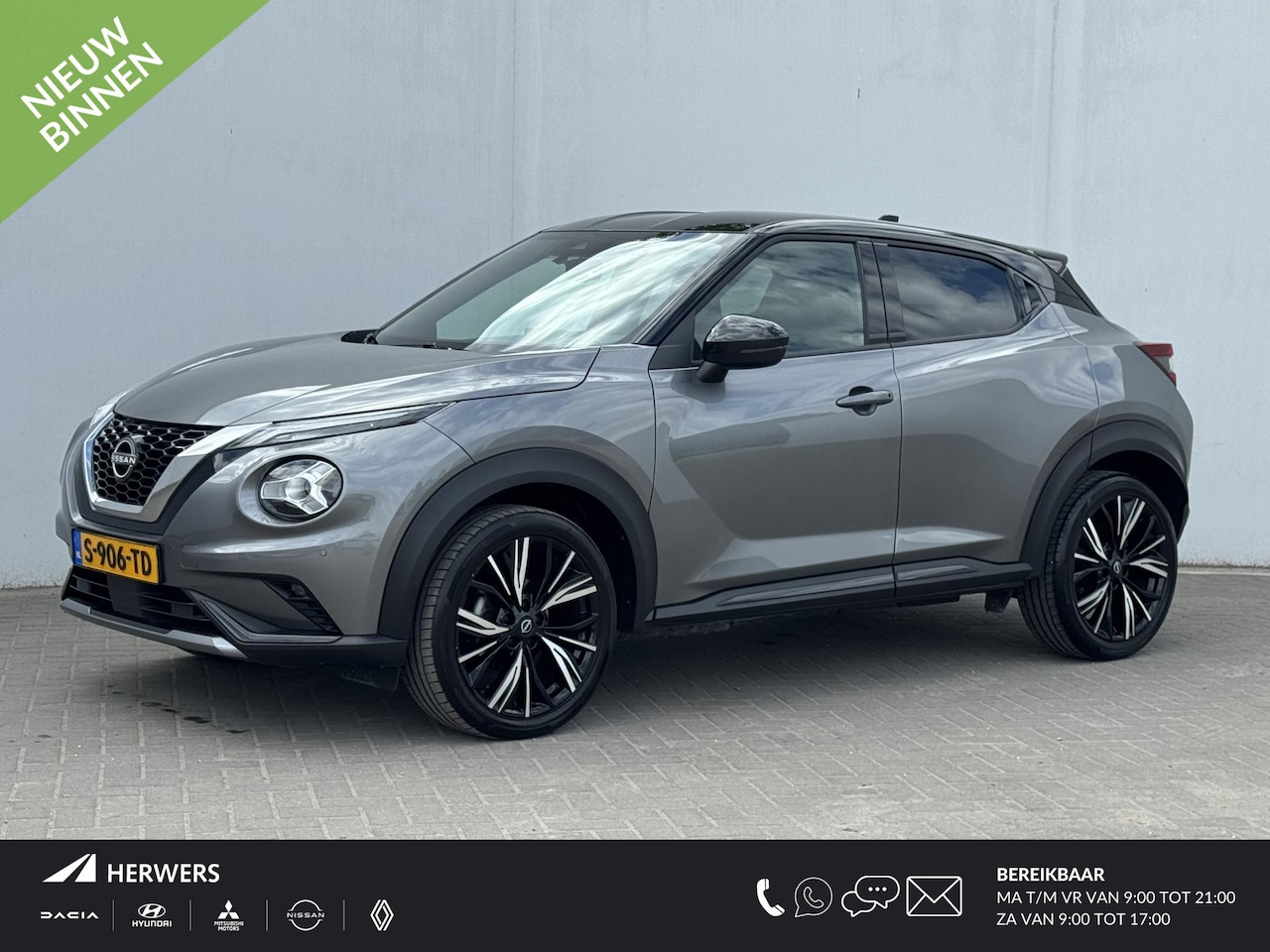 Nissan Juke - 1.0 DIG-T N-Design / Navigatie / Achteruitrijcamera / Apple carplay/Android auto - AutoWereld.nl