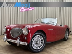 Austin Healey - 100/4 BN2 Roadster / 1956 / 4-Speed Overdrive / Tonneau / Softtop / Hobbymatig Gerestauree