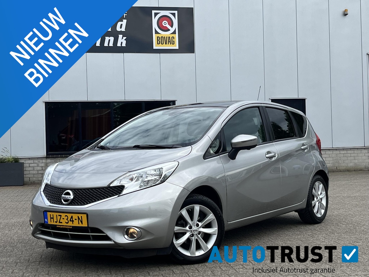 Nissan Note - 1.2 DIG-S Tekna AUTOMAAT PANO NAV CRUISE - AutoWereld.nl
