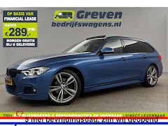BMW 3-serie Touring - 320d High Executive M-Sport 191PK Pano Leder LED 19"LMV Clima Cruise Navi PDC Stoelverw