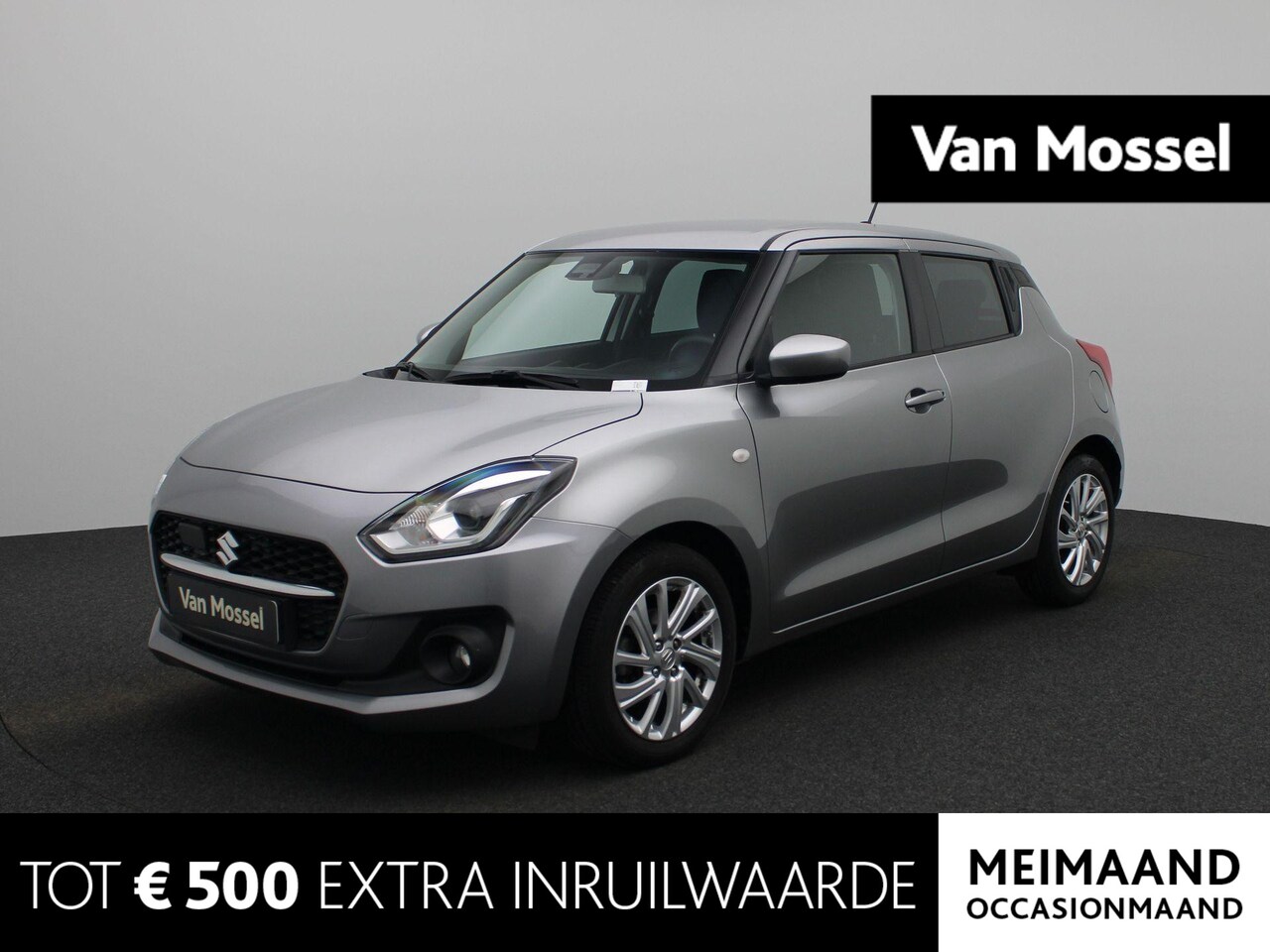 Suzuki Swift - 1.2 Select Smart Hybrid | LMV | Parkeer sensoren | Bluetooth | Airco | Stoel verwarming | - AutoWereld.nl