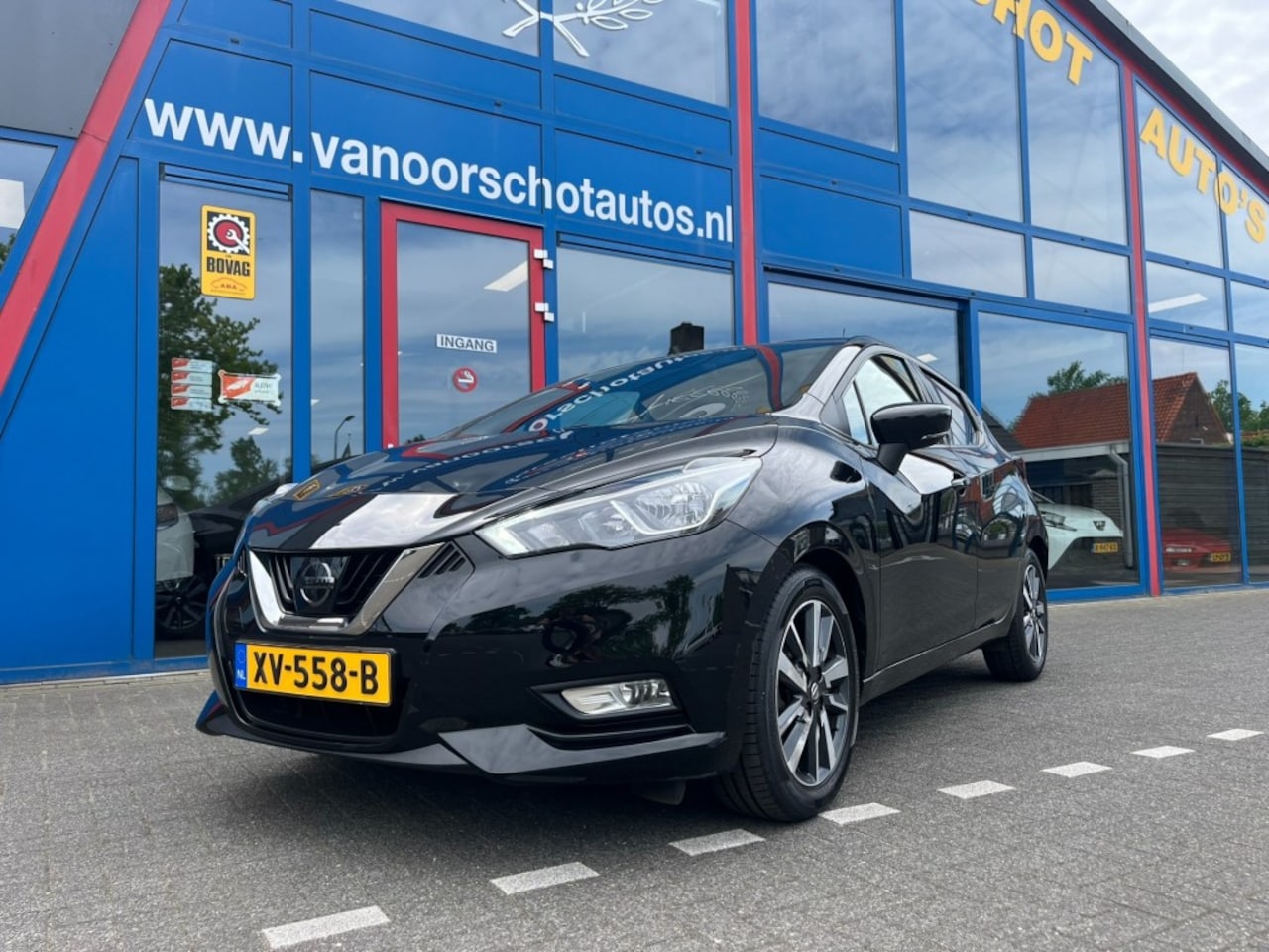 Nissan Micra - 1.0 IG-T N-Conenecta Navi Carplay Camera Led Airco(ECC) - AutoWereld.nl