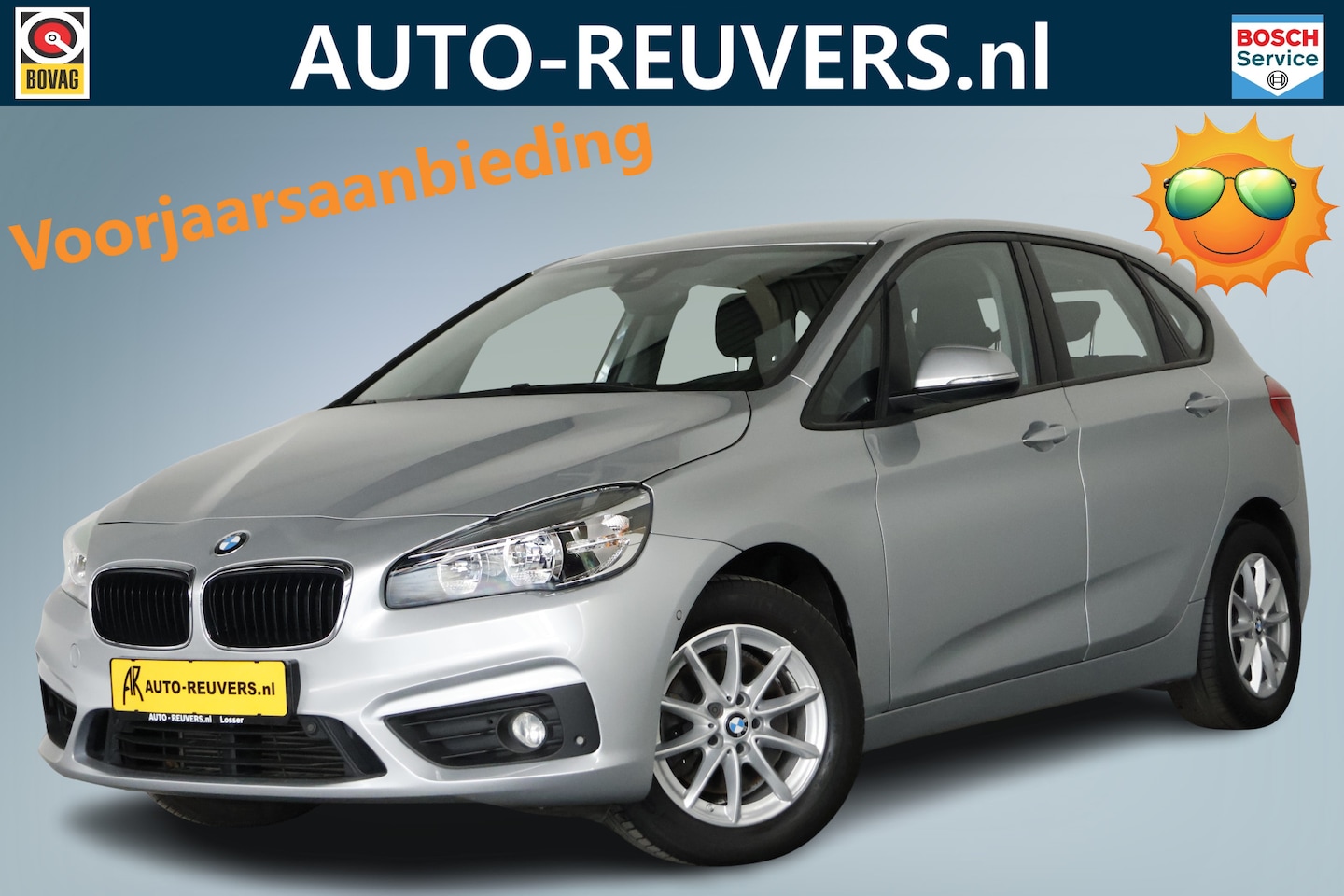 BMW 2-serie Active Tourer - 220i / Clima / Cruisecontrol / Bluetooth / Lmv - AutoWereld.nl