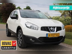 Nissan Qashqai - 1.6 117pk 360 ECC/cruise/navi/half leer/camera/panodak/trekhaak