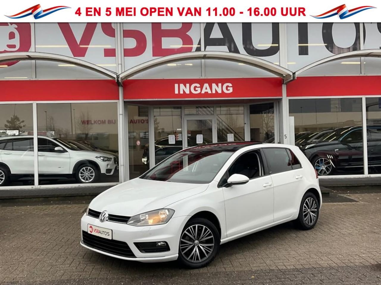 Volkswagen Golf - 1.2 TSI ALLSTAR AUT. PANO-DAK ECC-AIRCO LMV PDC - AutoWereld.nl