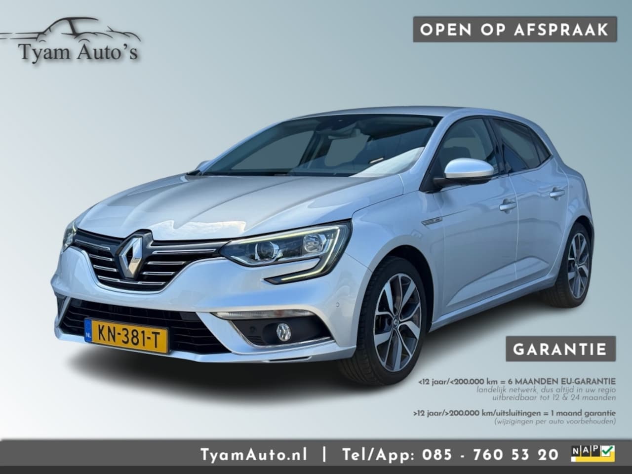 Renault Mégane - 1.2 TCE BOSE / NAVIGATIE MASSAGE DAB TEL PDC XENON TREKHAAK MULT - AutoWereld.nl