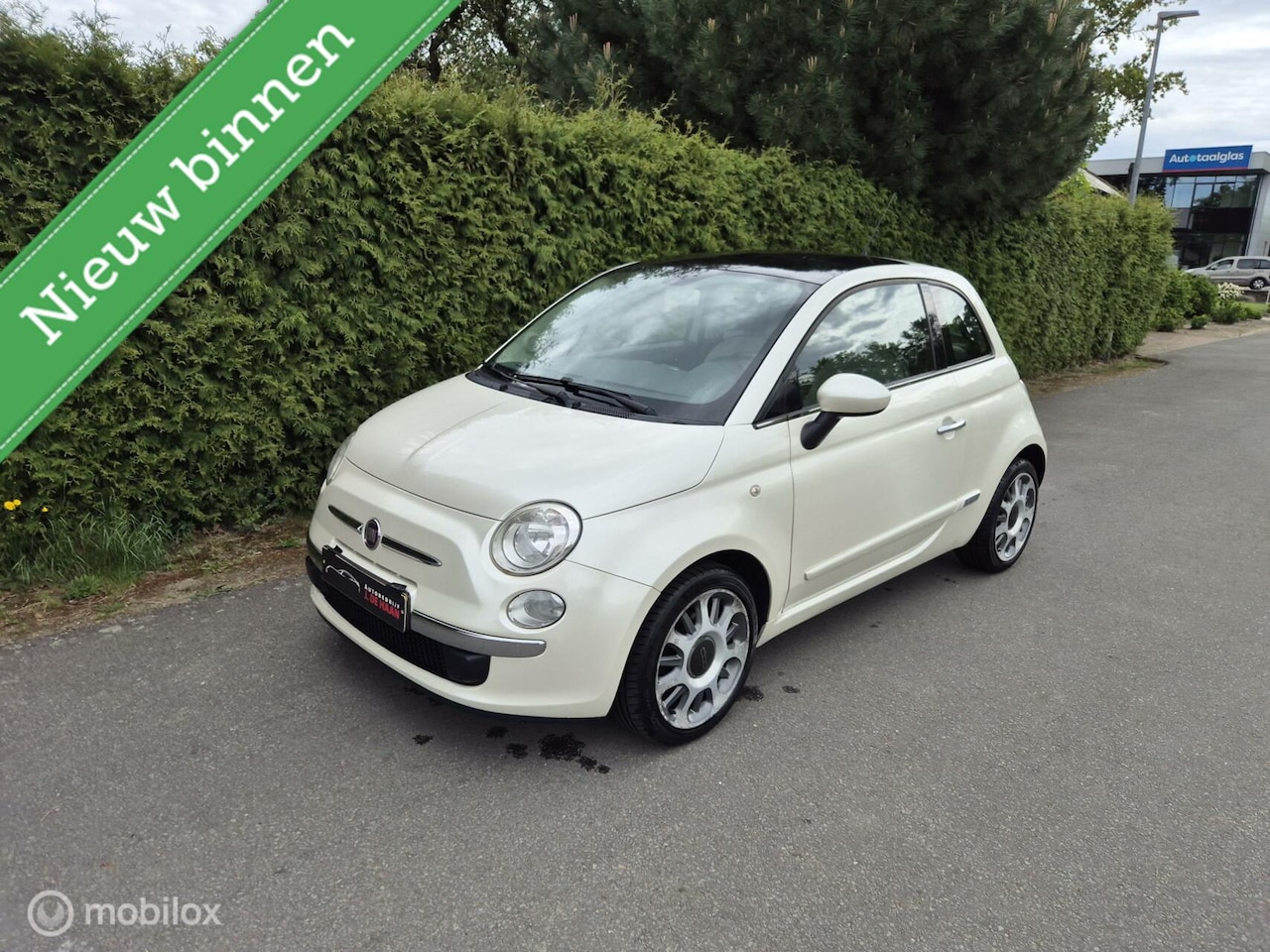 Fiat 500 - 1.2 Lounge Panoramadak AANBIEDING Airco - AutoWereld.nl