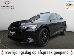 Audi e-tron Sportback - Pano 55 quattro 408PK | 3x S-Line | Virtual Mirrors | Matrix LED | 21" | Zwart Optiek | BT
