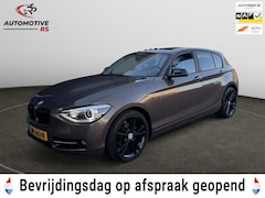 BMW 1-serie - 118i Automaat M Sport High Exec 2015 | Black Edition | Panodak | Navi | Camera | Alpine |