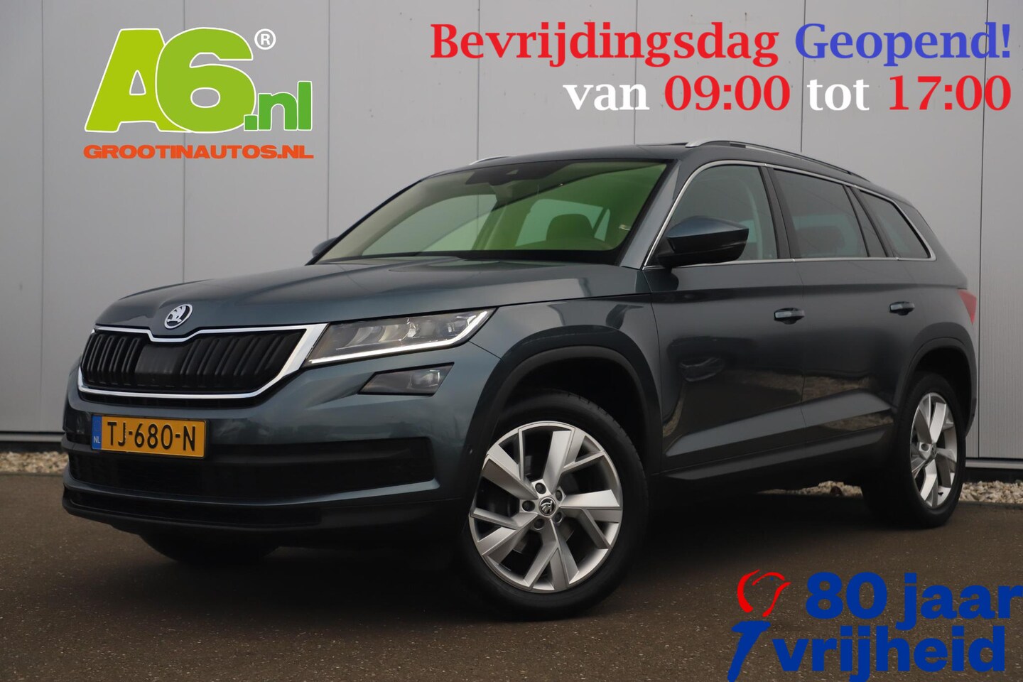 Skoda Kodiaq - 1.4 TSI ACT Style Business 150PK Automaat Trekhaak Panoramadak Memory Stoel 19 inch LMV Ke - AutoWereld.nl