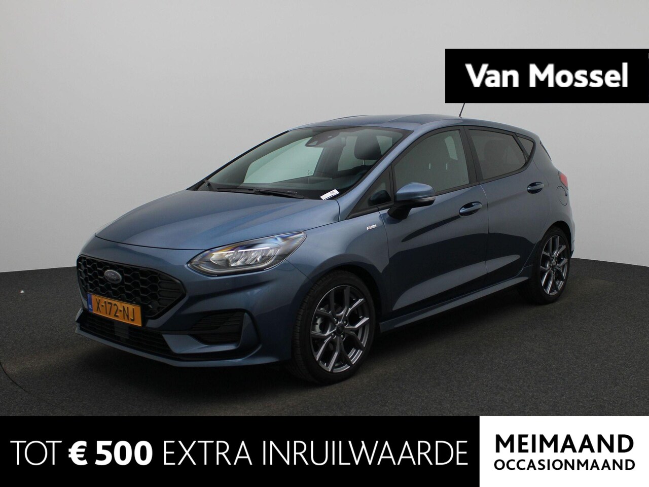 Ford Fiesta - 1.0 EcoBoost Hybrid ST-Line | Cruise Control | Climate Control | Winterpakket | Parkeersen - AutoWereld.nl