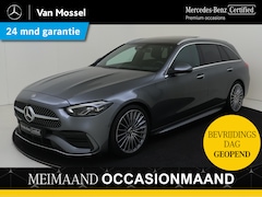 Mercedes-Benz C-klasse Estate - 180 AMG Line / Stoelverwarming / 360Graden-Camera / Panaroma-schuifdak / Memory-Stoelen /