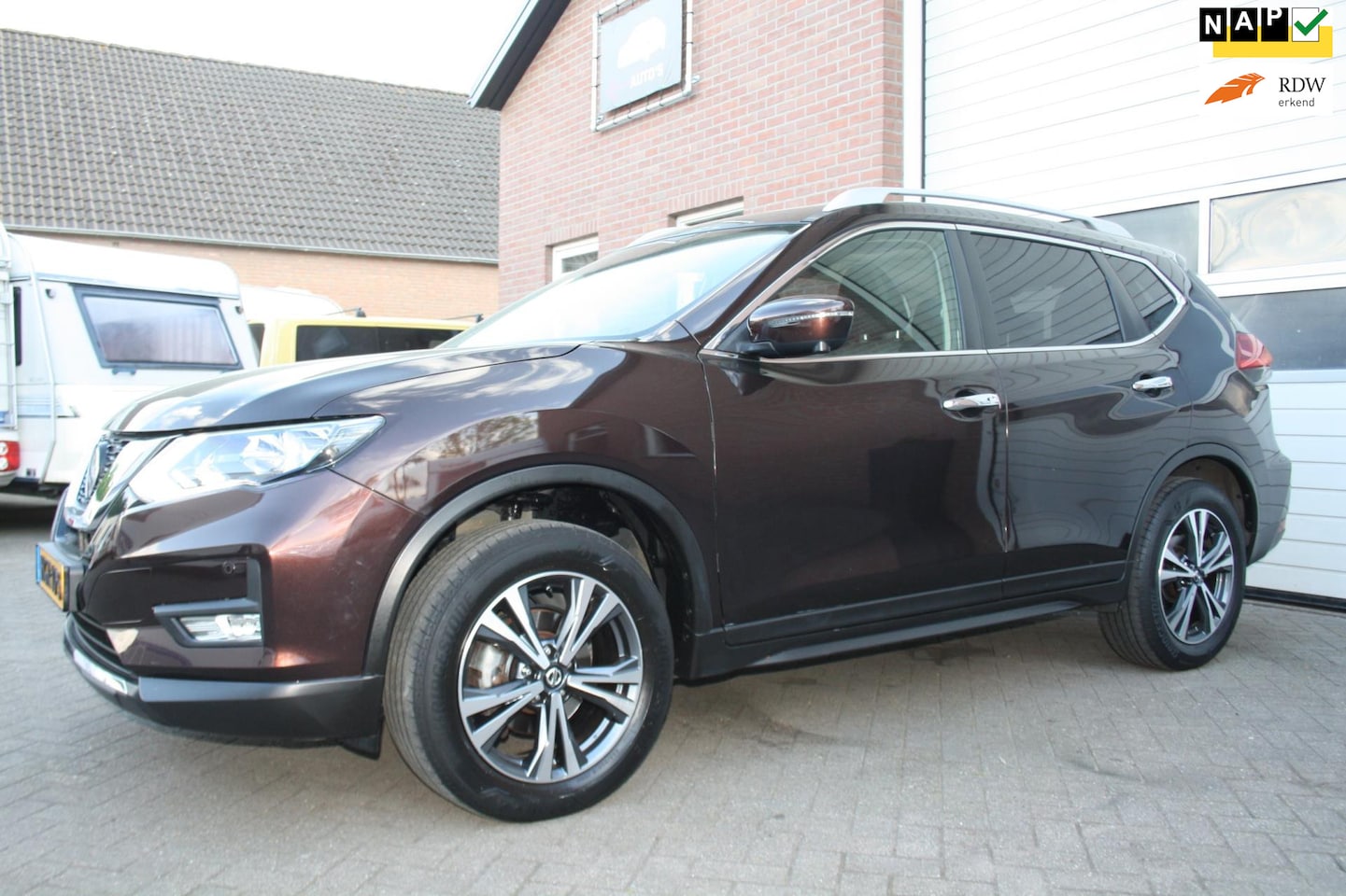 Nissan X-Trail - 1.3 DIG-T Tekna Garantie, 47.000km Onderhoud boekje, Car pass, 1Ste Eigenaar, Pano, stoelv - AutoWereld.nl