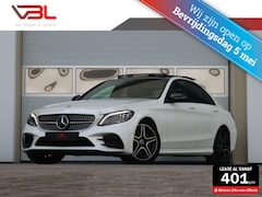 Mercedes-Benz C-klasse - 180 Business Solution AMG Plus Upgrade Edition | Panoramadak | Night pakket | Apple Carpla