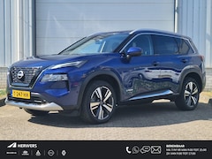 Nissan X-Trail - 1.5 e-4orce Tekna 4WD 7p. AUTOMAAT / Trekhaak / Voorstoelen, stuurwiel en voorruit verwarm