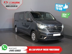 Renault Trafic - 2.0 dCi 130 pk L2 BPM VRIJ DC Dubbel Cabine LED/ 2xSchuifdeur/ Navi/ Carplay/ Camera/ PDC/