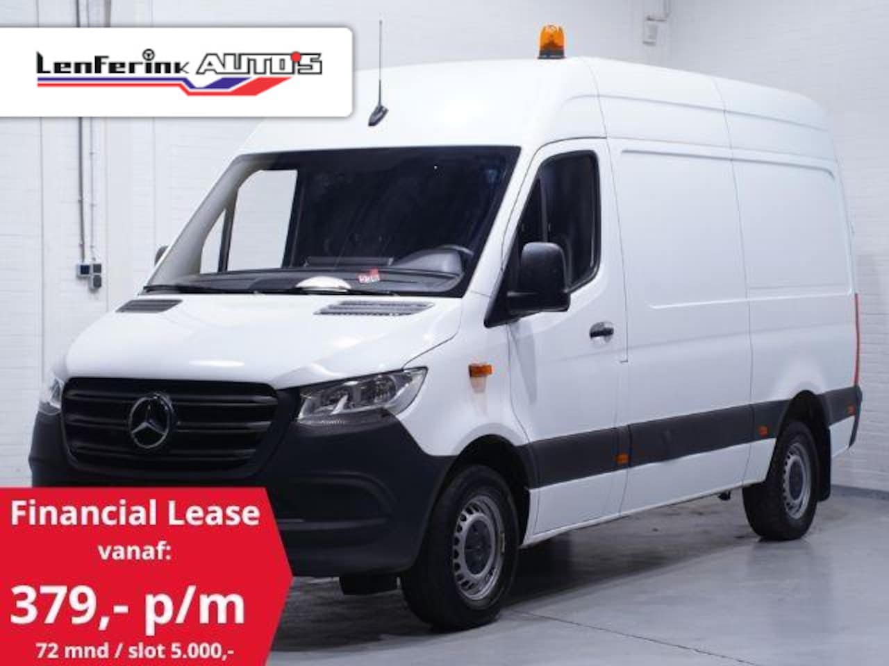 Mercedes-Benz Sprinter - 317 CDI 170 pk L2H2 Navi, Laadruimte Pakket Airco, Apple Carplay, DAB+, 3-Zits - AutoWereld.nl