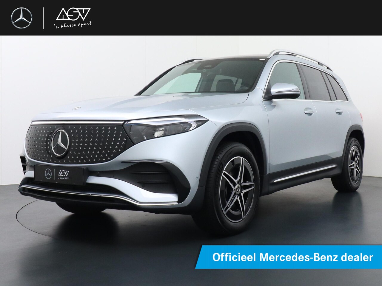 Mercedes-Benz EQB - 250+ AMG Line Limited 7pers. 71 kWh Accu | Distronic Cruise Control | Panorama - Schuifdak - AutoWereld.nl