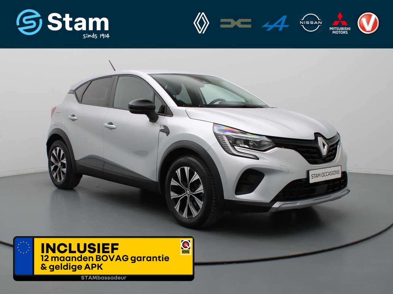 Renault Captur - E-Tech Hybrid 145pk evolution Cruise | Climate | Carplay | Navi | Parksens. achter - AutoWereld.nl