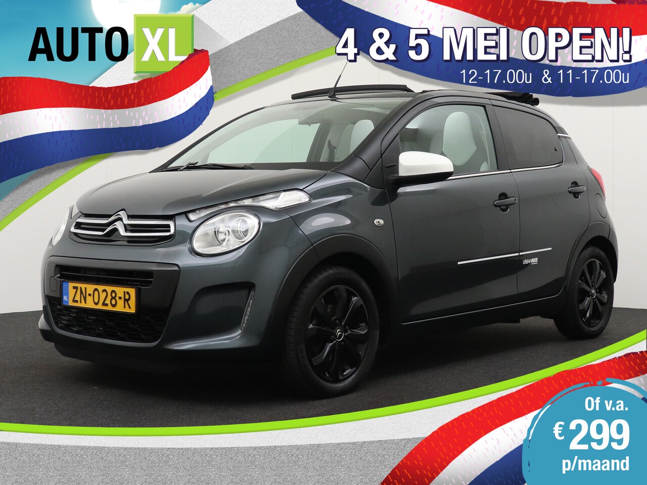 Citroën C1 - 1.0 VTi Airscape Urban Ride Cabrio Camera Carplay LED* - AutoWereld.nl