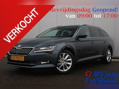 Skoda Superb Combi - 1.5 TSI ACT Ambition Business 150PK Trekhaak Panoramadak Memory Stoel Full LED Stoelverwar