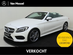 Mercedes-Benz C-klasse Cabrio - 200 Edition 1 AMG pakket/ designo kleur/ leder/ nekverwarming/ zeer mooie staat