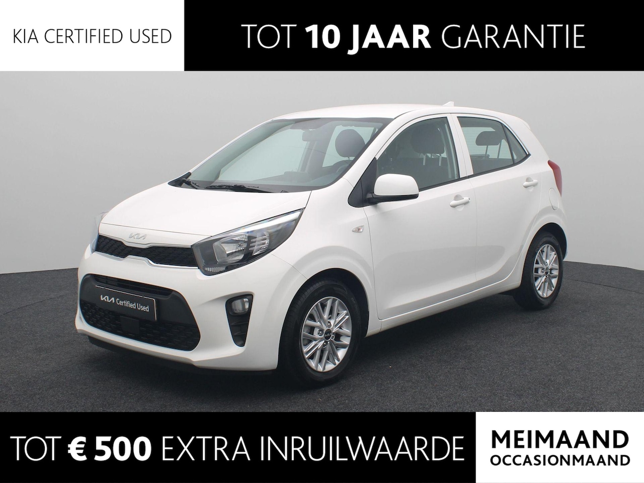 Kia Picanto - 1.0 DPi DynamicLine | Airco | Cruise Control | Apple Carplay - Android Auto - AutoWereld.nl