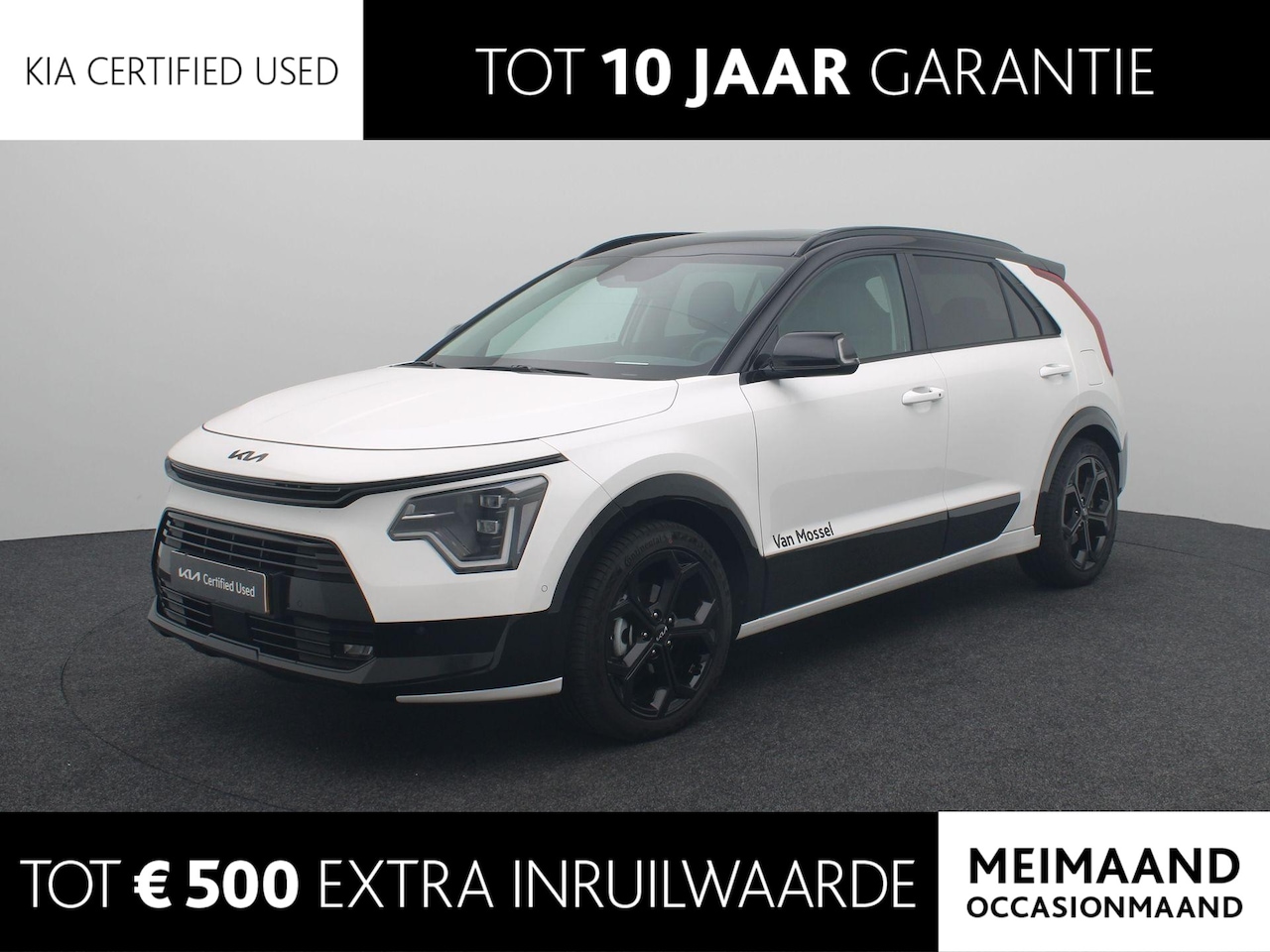 Kia Niro - 1.6 GDi Hybrid ExecutiveLine | DEMO | Black Pack | LED | Memory | Stoelverwarming | Apple - AutoWereld.nl