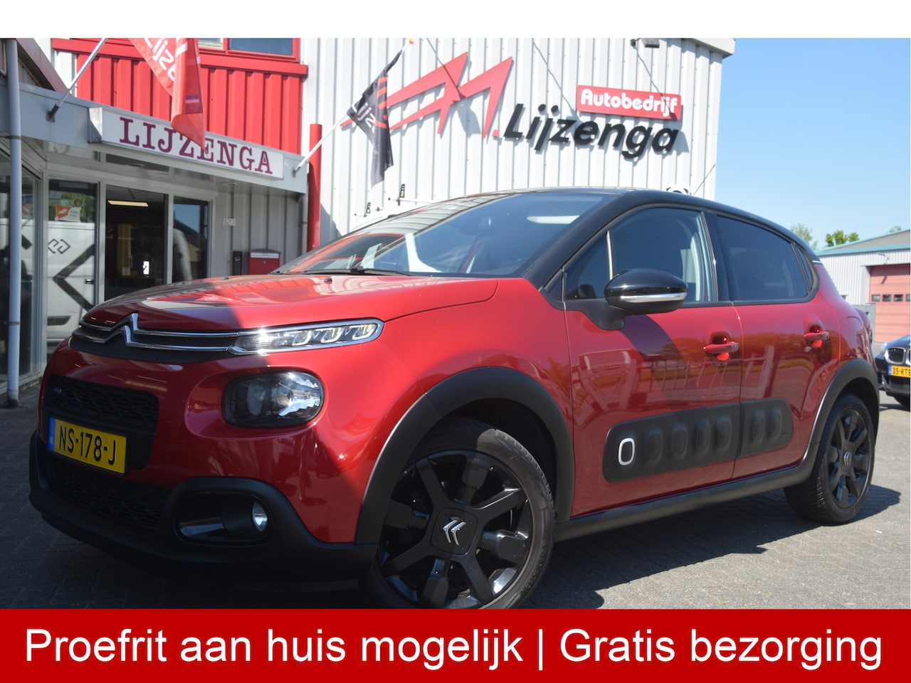 Citroën C3 - 1.2 PureTech Shine Navi | LED | Pano | Twotone | Trekhaak | Camera | PDC | Clima | Bluetoo - AutoWereld.nl