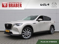 Mazda CX-60 - 2.5 e-SkyActiv PHEV Exclusive-Line | Trekhaak | Camera rondom | Stuur-/stoelverwarming | H