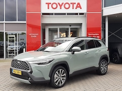 Toyota Corolla Cross - 1.8 Hybrid 140 Style STOEL/STUURVERW HALF-LEDER NAVI APPLE/ANDROID AUTO-ACHTERKLEP AD-CRUI