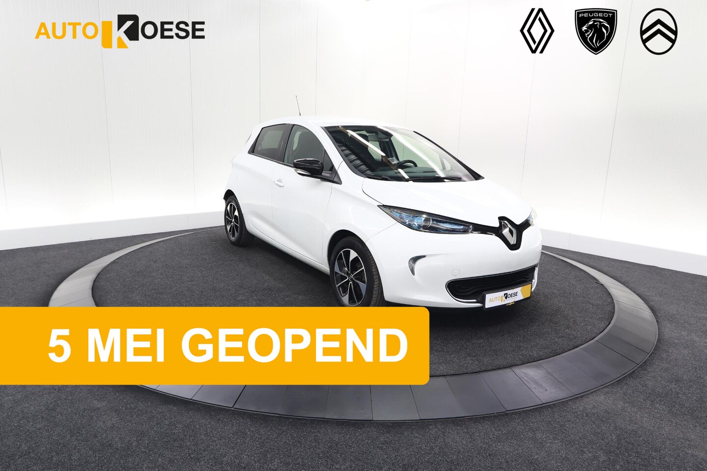 Renault Zoe - Q90 Intens Quickcharge 41 kWh | Huuraccu | Parkeersensoren | Navigatie | 16 Inch Velgen - AutoWereld.nl
