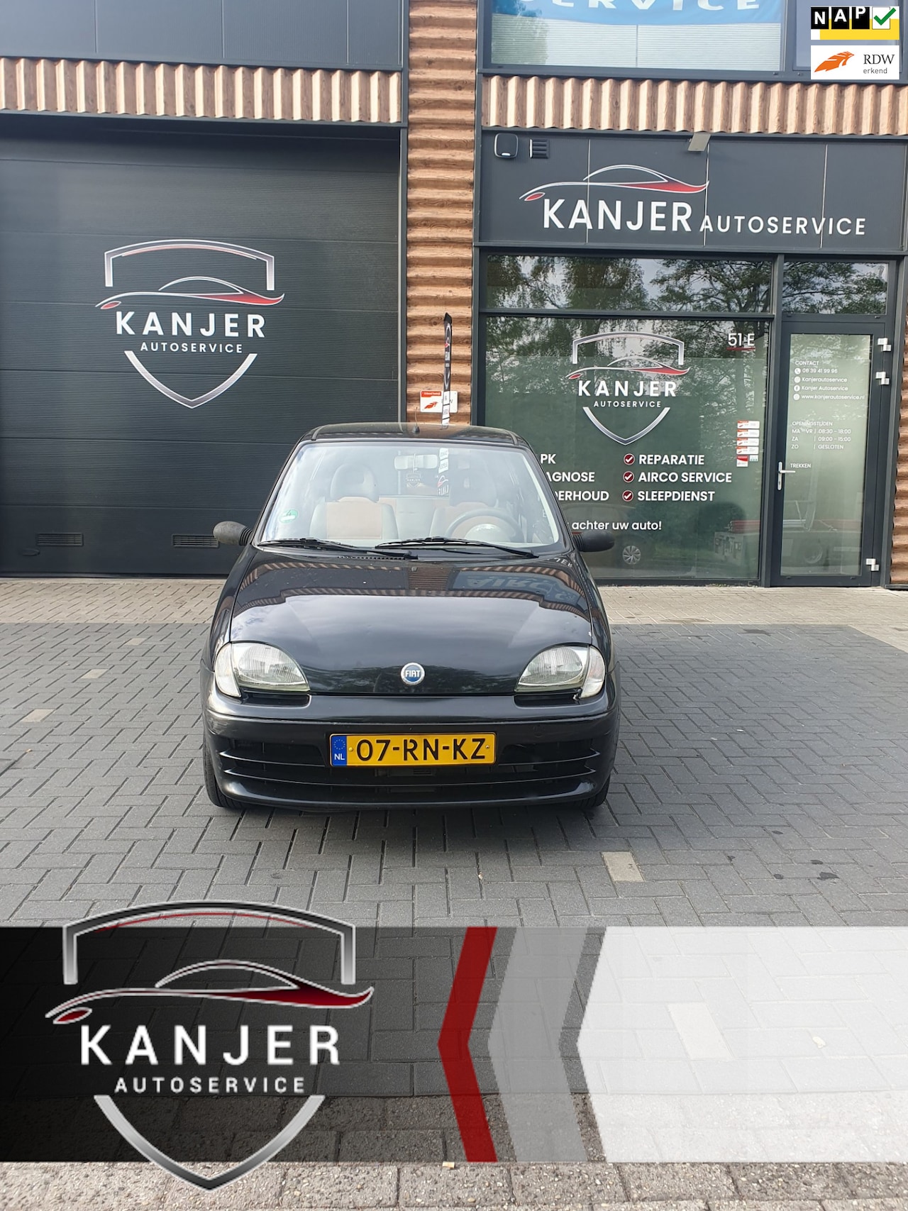 Fiat Seicento - 1.1 122DKM Elektrische ramen, Centrale deurvergrendeling 2005 - AutoWereld.nl