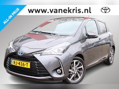 Toyota Yaris - 1.5 Hybrid Premium, Panorama dak, Half lederen bekleding, Navigatie, 16" LM velgen, Keyles