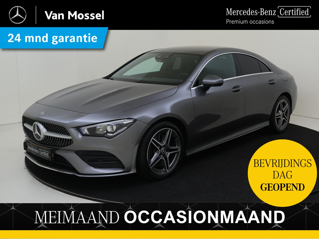Mercedes-Benz CLA-Klasse - 220 Premium /AMG /Sfeerverlichting /18 Inch - AutoWereld.nl
