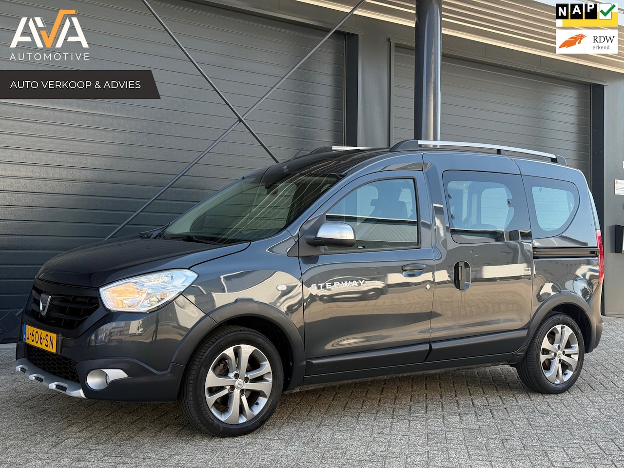 Dacia Dokker - 1.2 Tce Stepway 1.2 TCe Stepway, PDC, Cruise, Navi, Bluethooth - AutoWereld.nl
