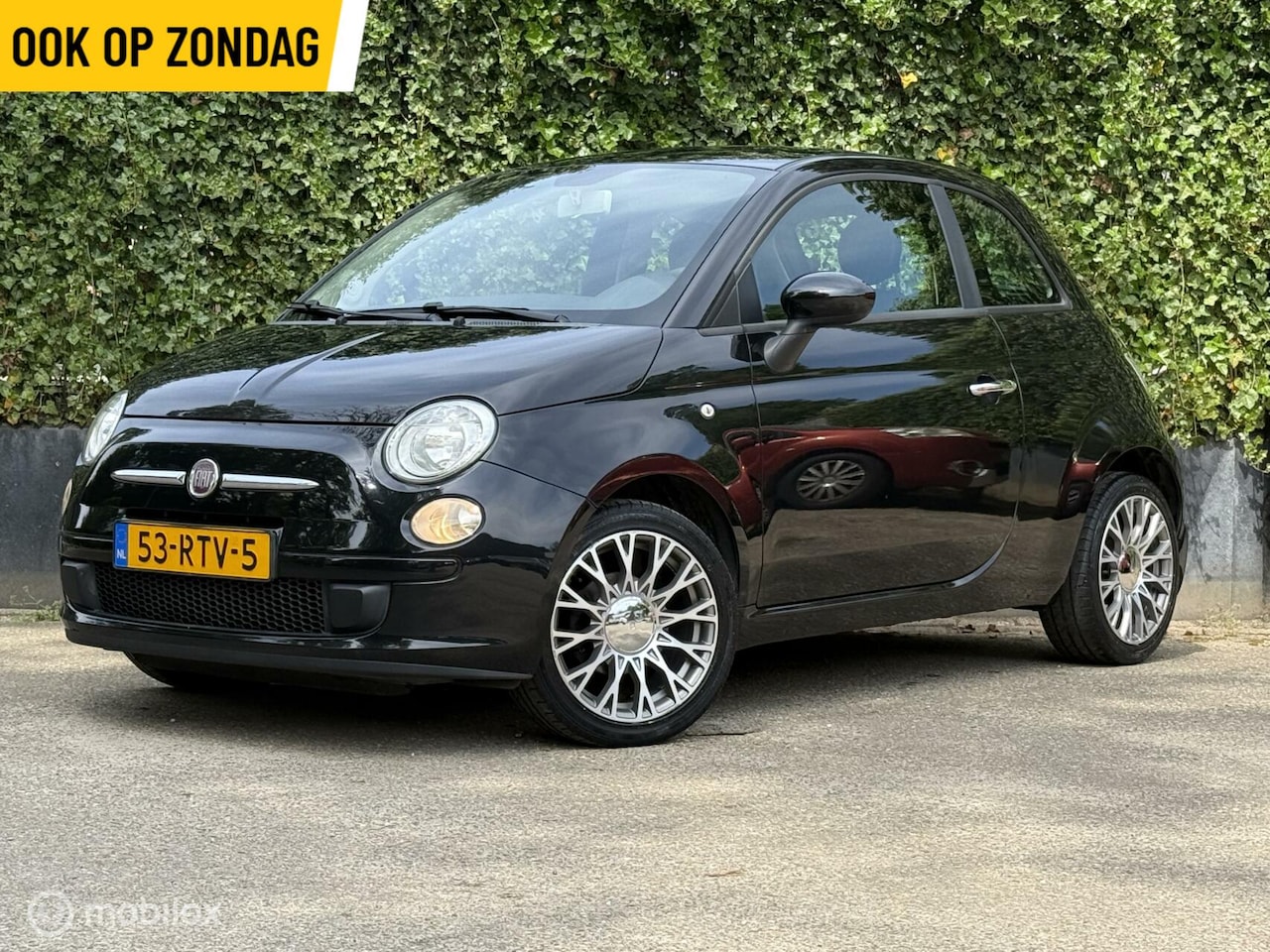 Fiat 500 - 1.2 | Automaat | Airco | 16'' LMV | Parkeersensoren - AutoWereld.nl