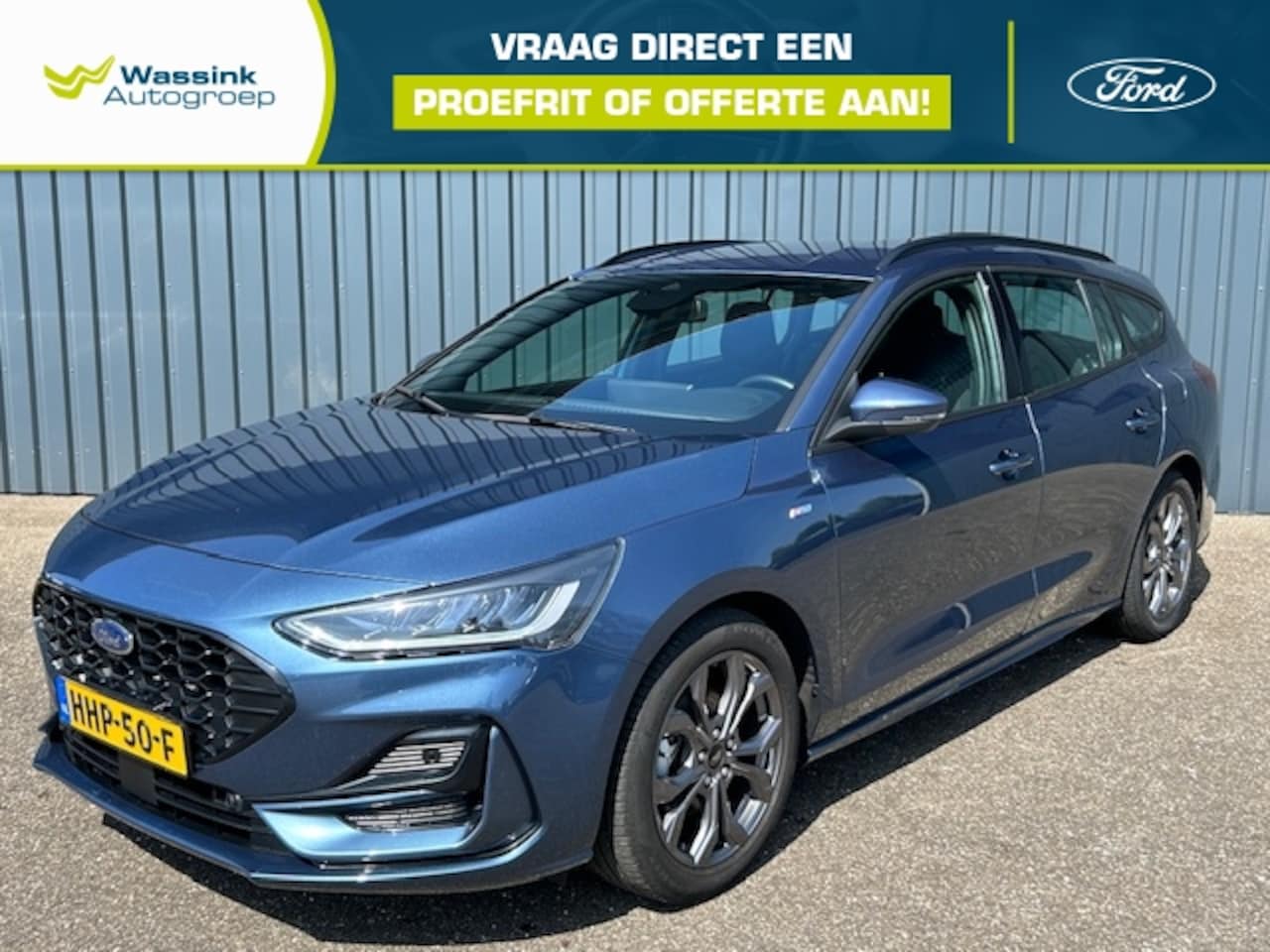 Ford Focus Wagon - 1.0 EcoBoost Hybrid Automaat 125pk ST-Line - AutoWereld.nl